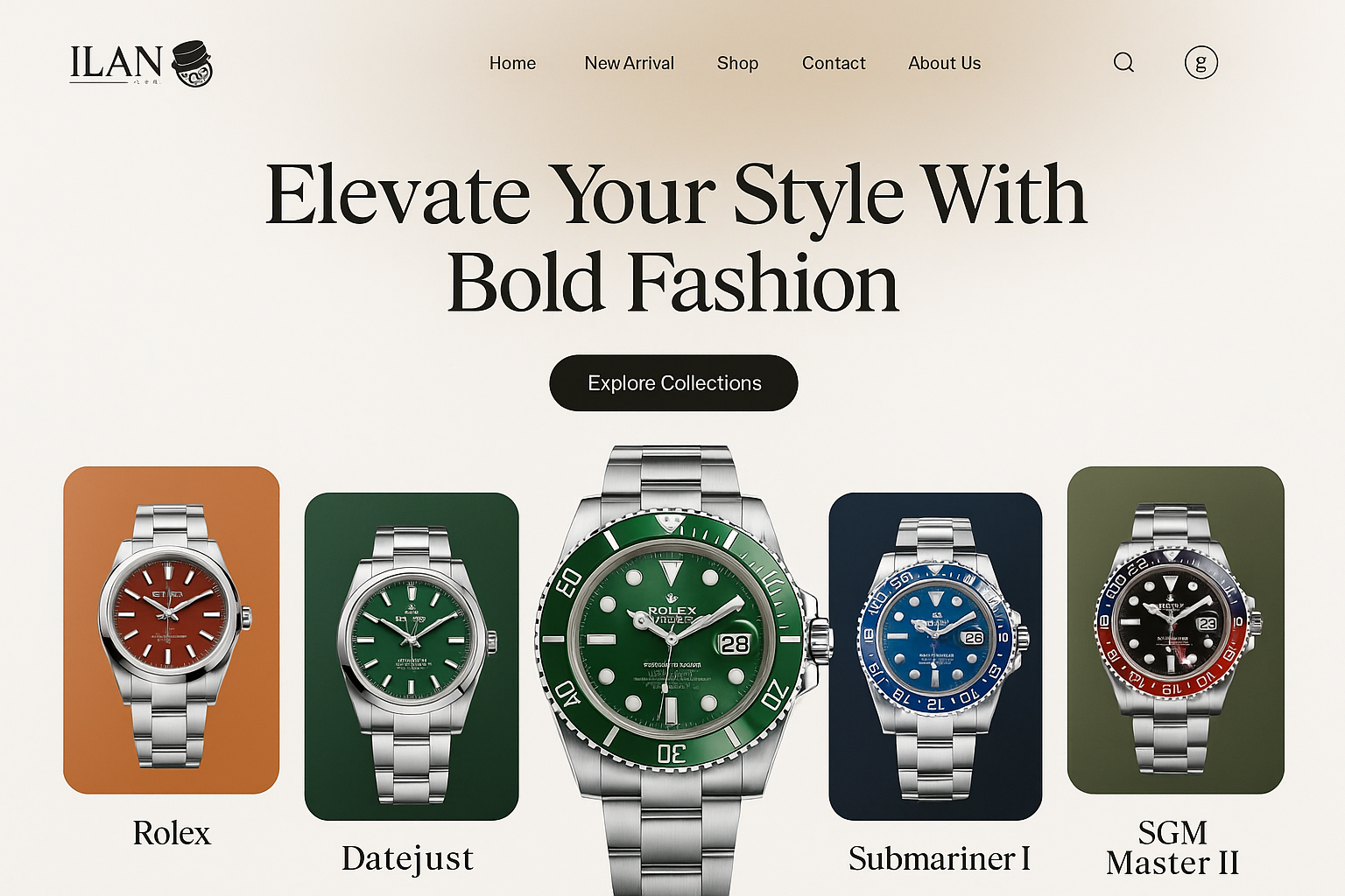 Luxury watch movement and fine craftsmanship